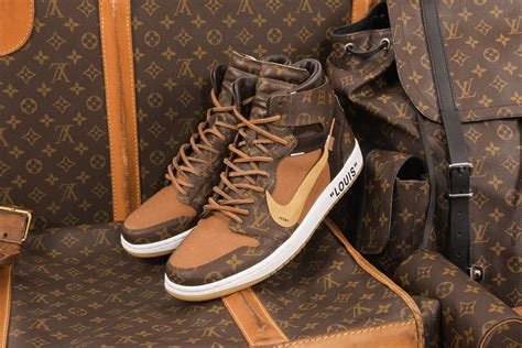 louis vuitton nike white shoes